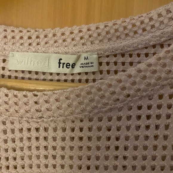 Wilfred blush mesh crew-neck - Picture 5 of 5